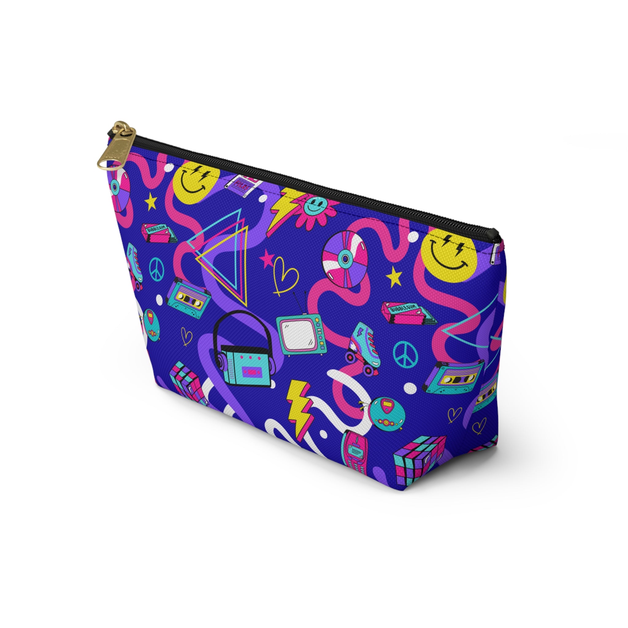 Nostalgia Squiggle Zip Through Pouch