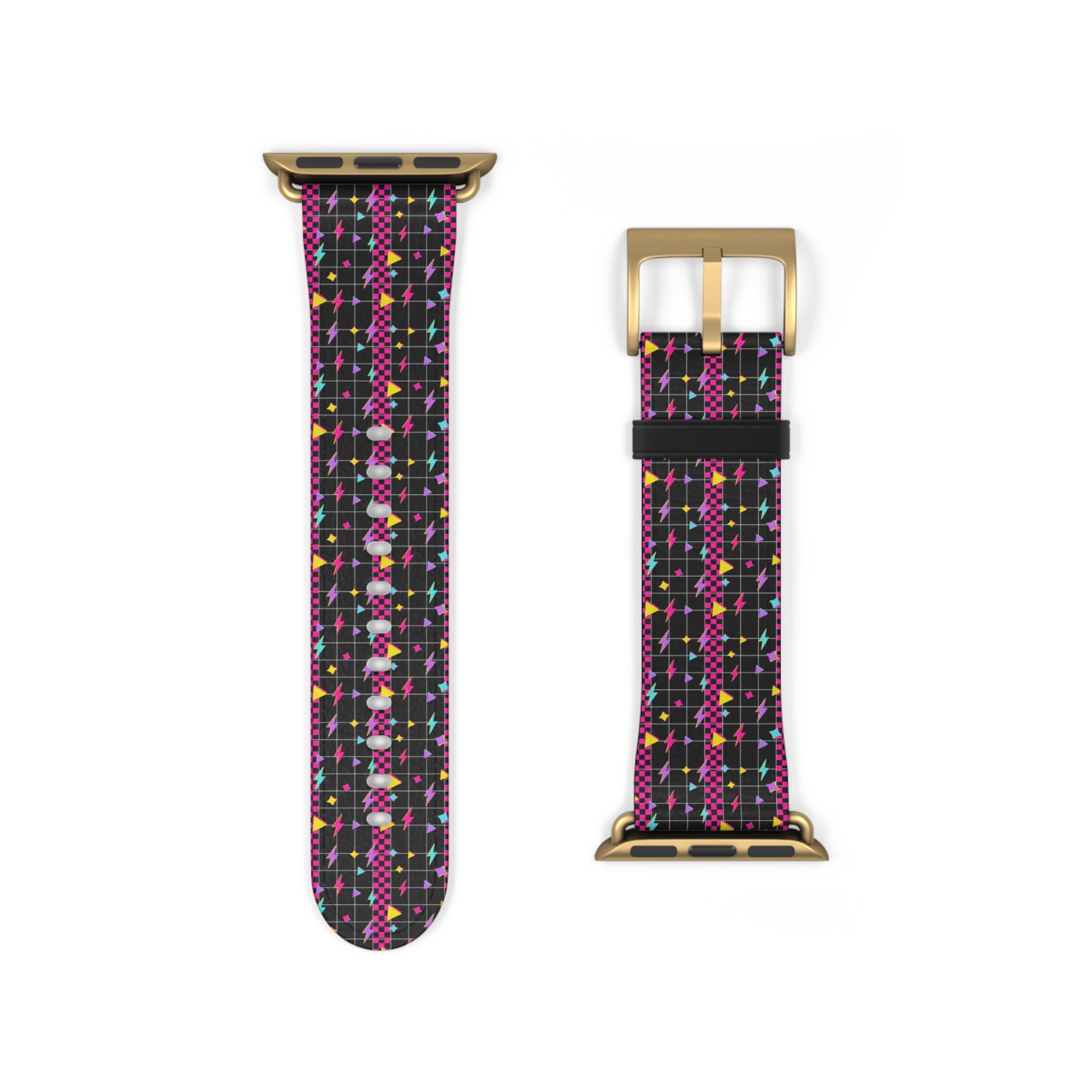 Lightning Checkerboard Apple Watch Strap