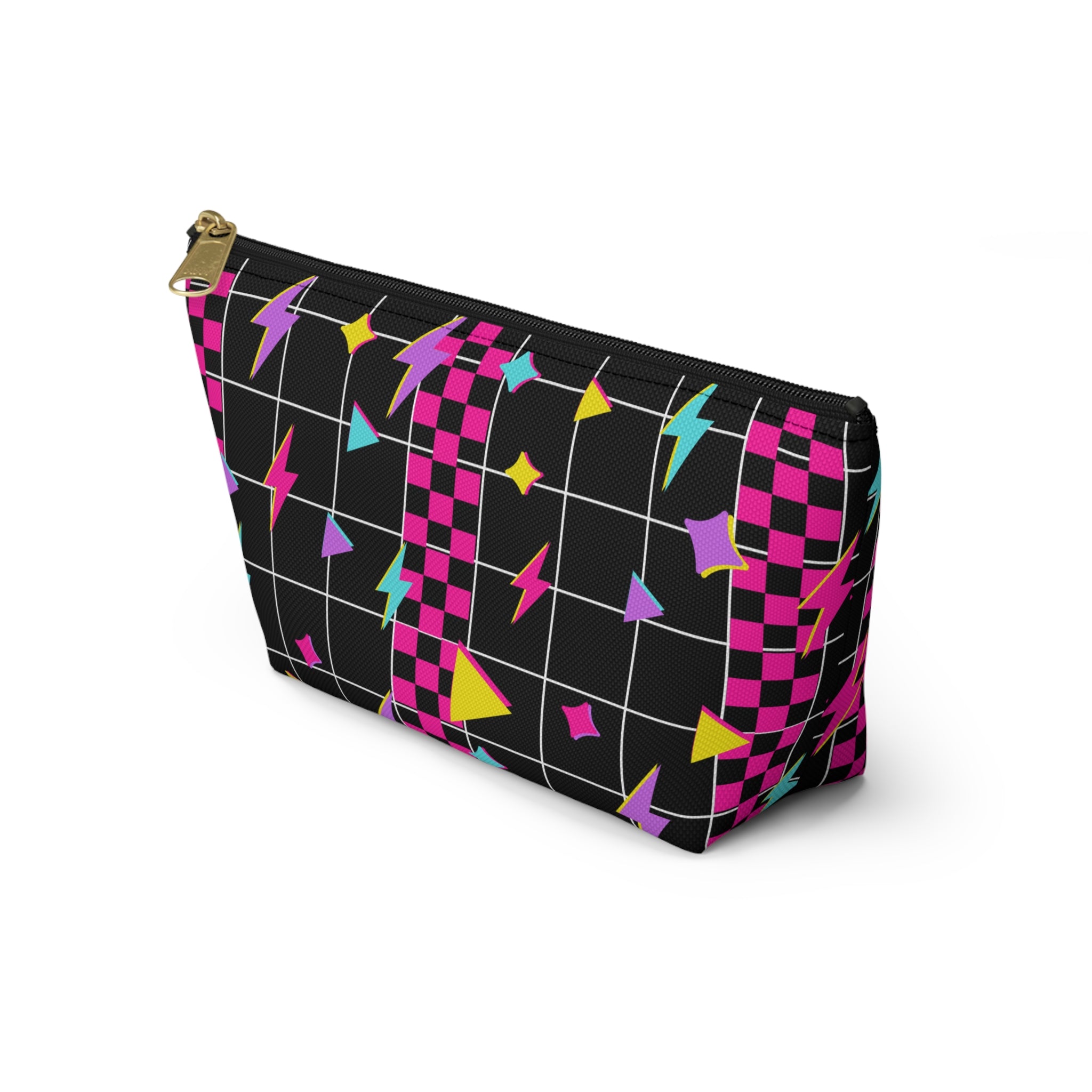 Retro Lightning Zip Pouch
