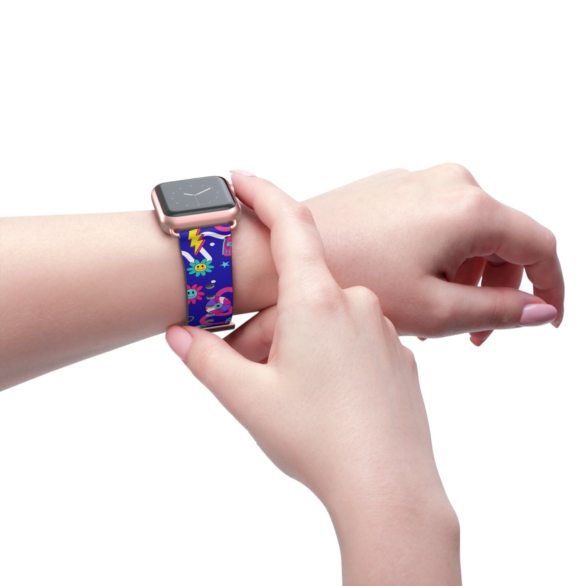 Nostalgia Squiggle Apple Watch Band