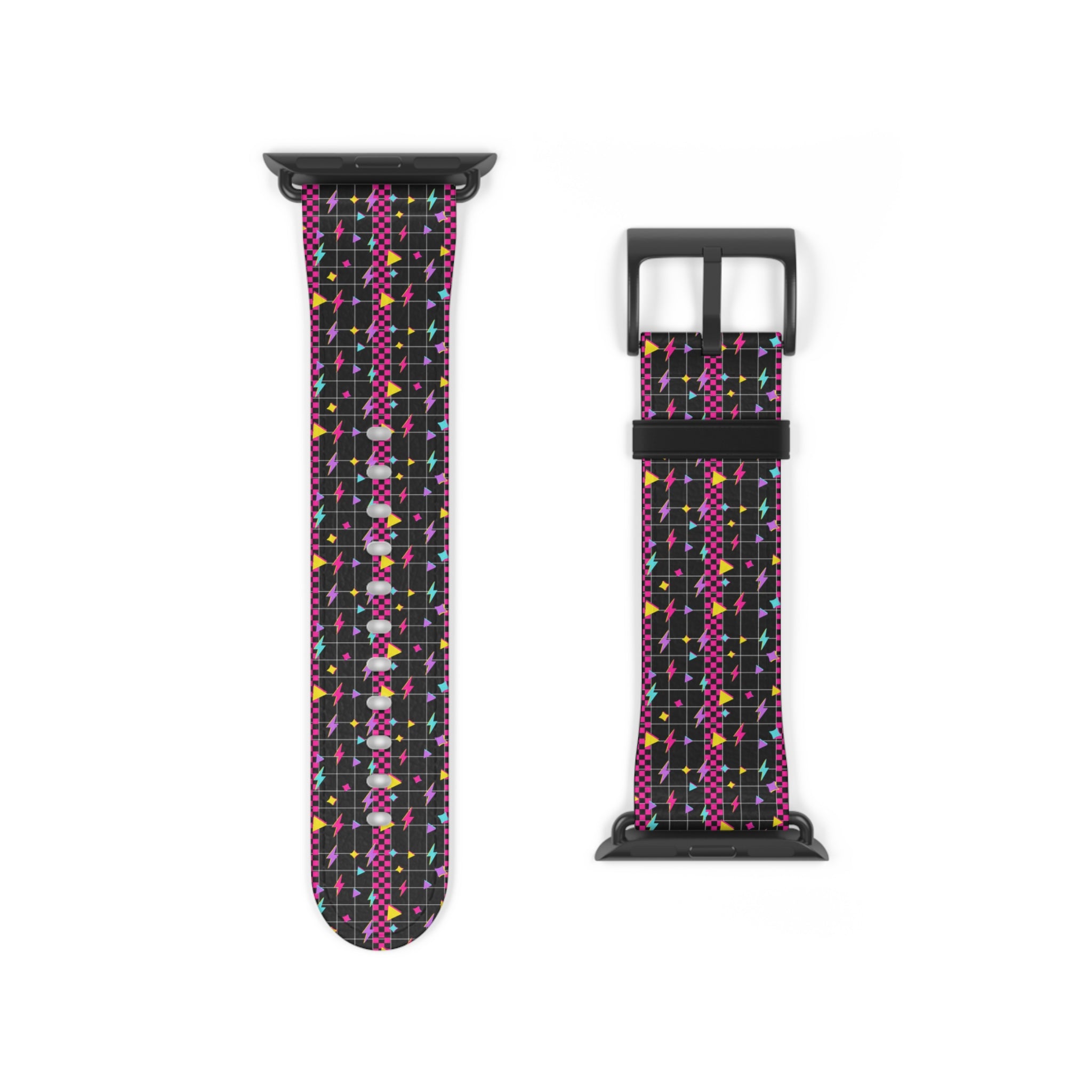 Lightning Checkerboard Apple Watch Strap