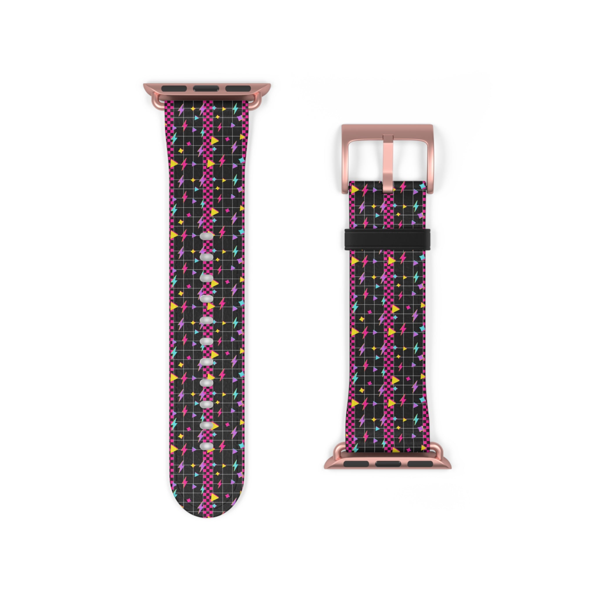 Lightning Checkerboard Apple Watch Strap