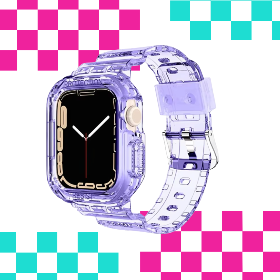 Baby Gee Vibes Apple Watch Strap Purple