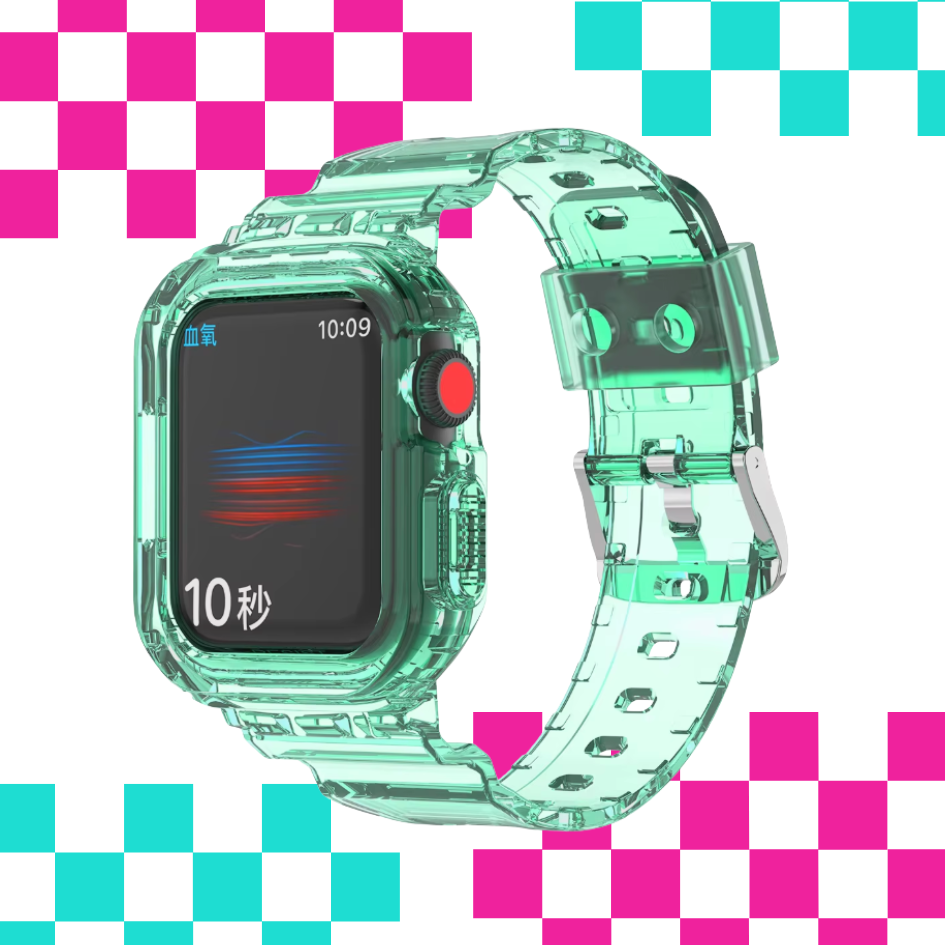 Baby Gee Vibes Apple Watch Straps Green