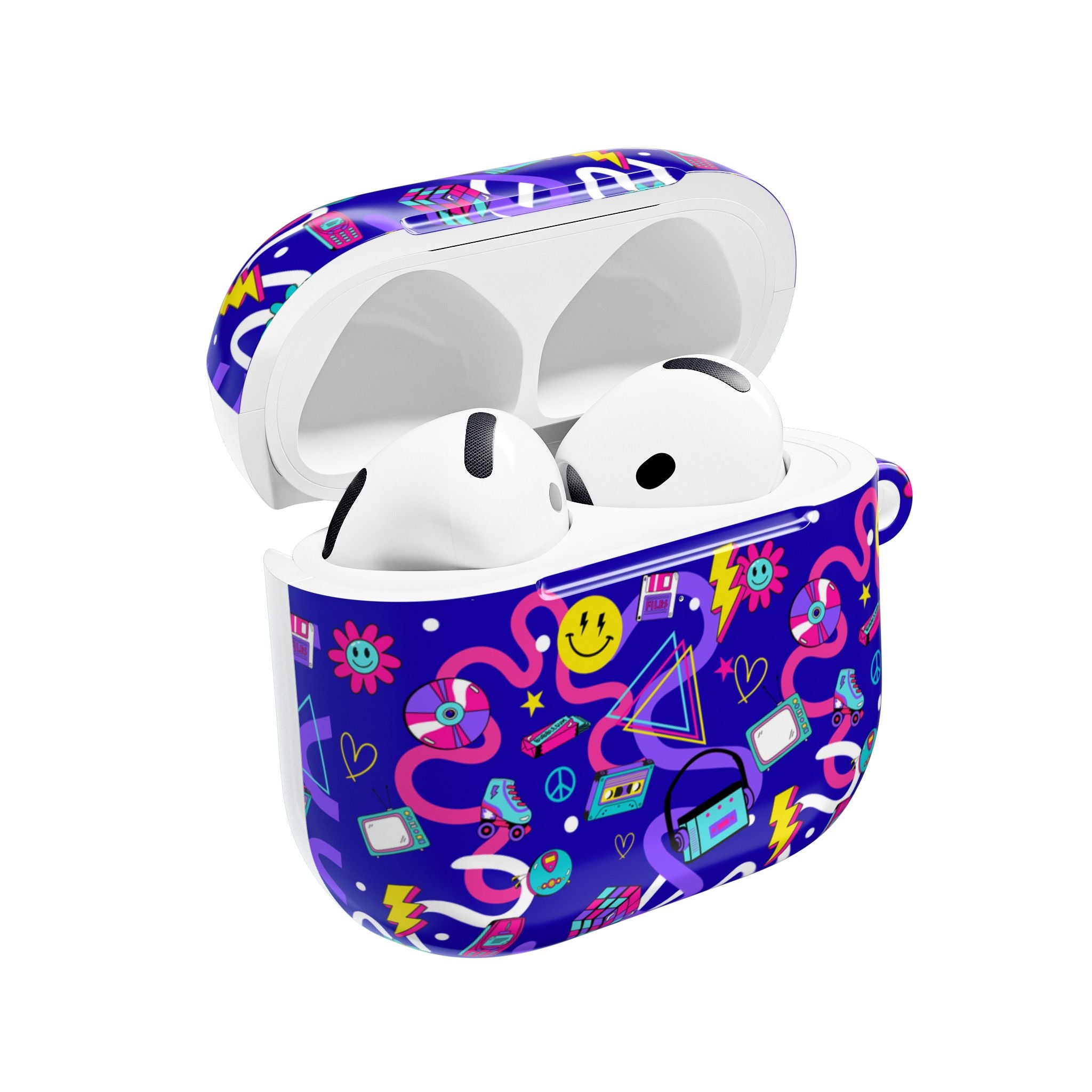 Nostalgia Squiggle Airpods Case