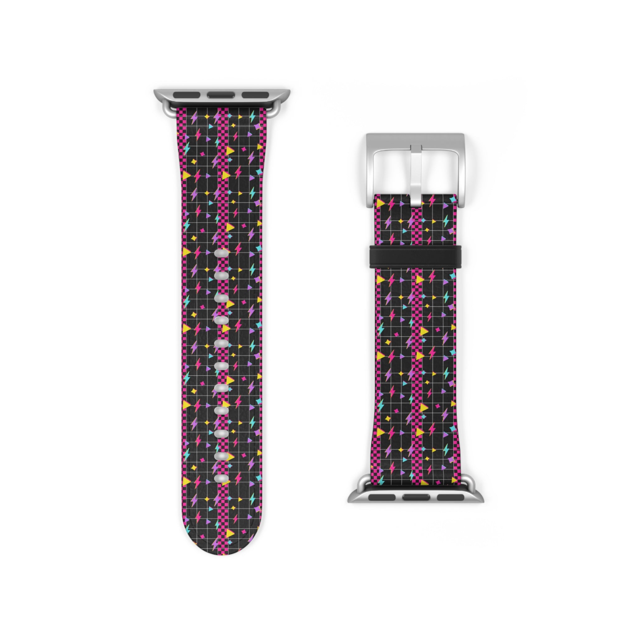 Lightning Checkerboard Apple Watch Strap