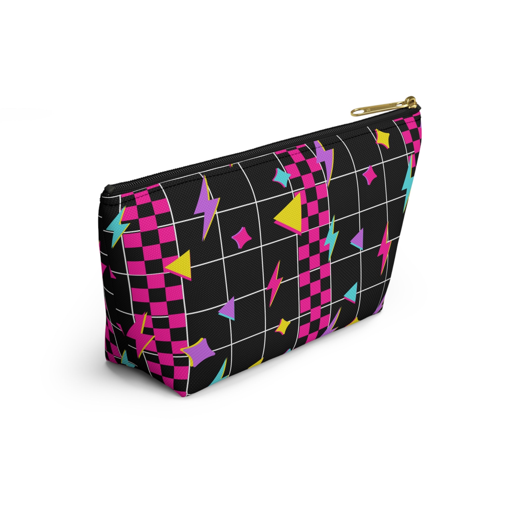 Retro Lightning Zip Pouch