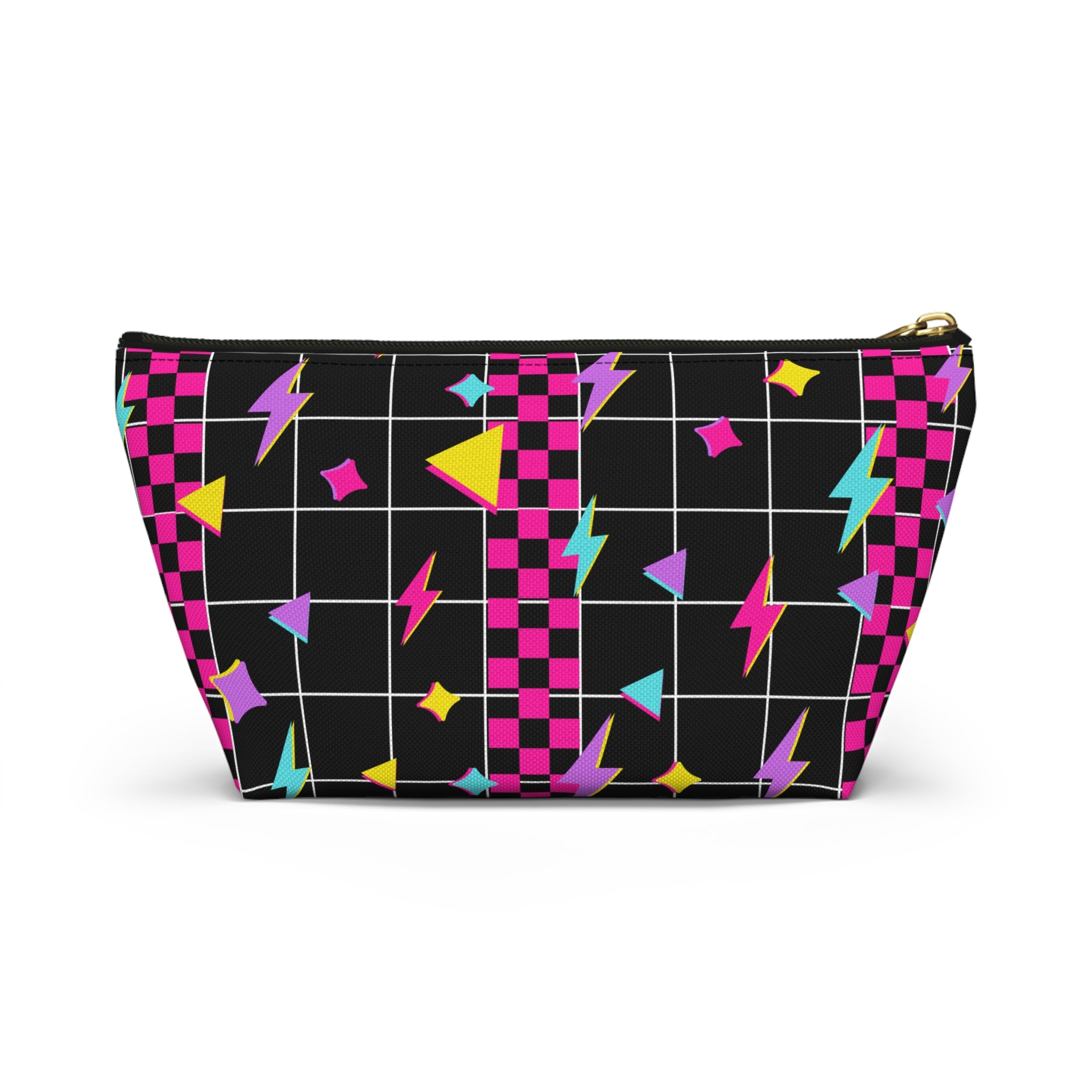 Retro Lightning Zip Pouch