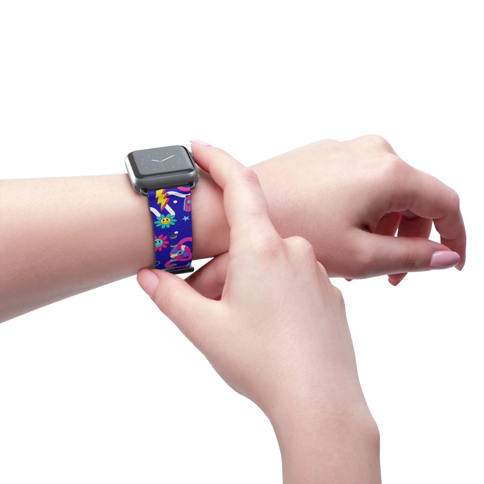 Nostalgia Squiggle Apple Watch Band