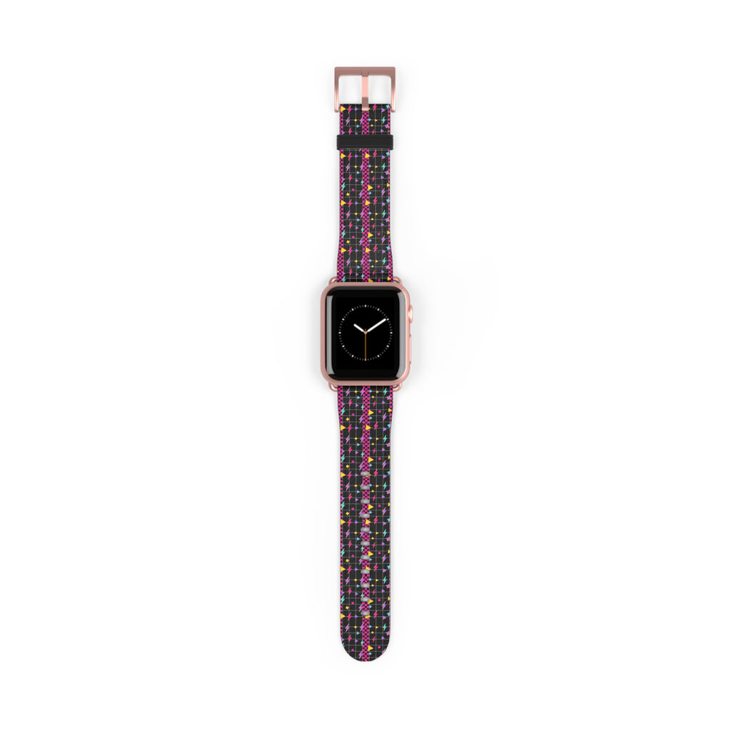 Lightning Checkerboard Apple Watch Strap