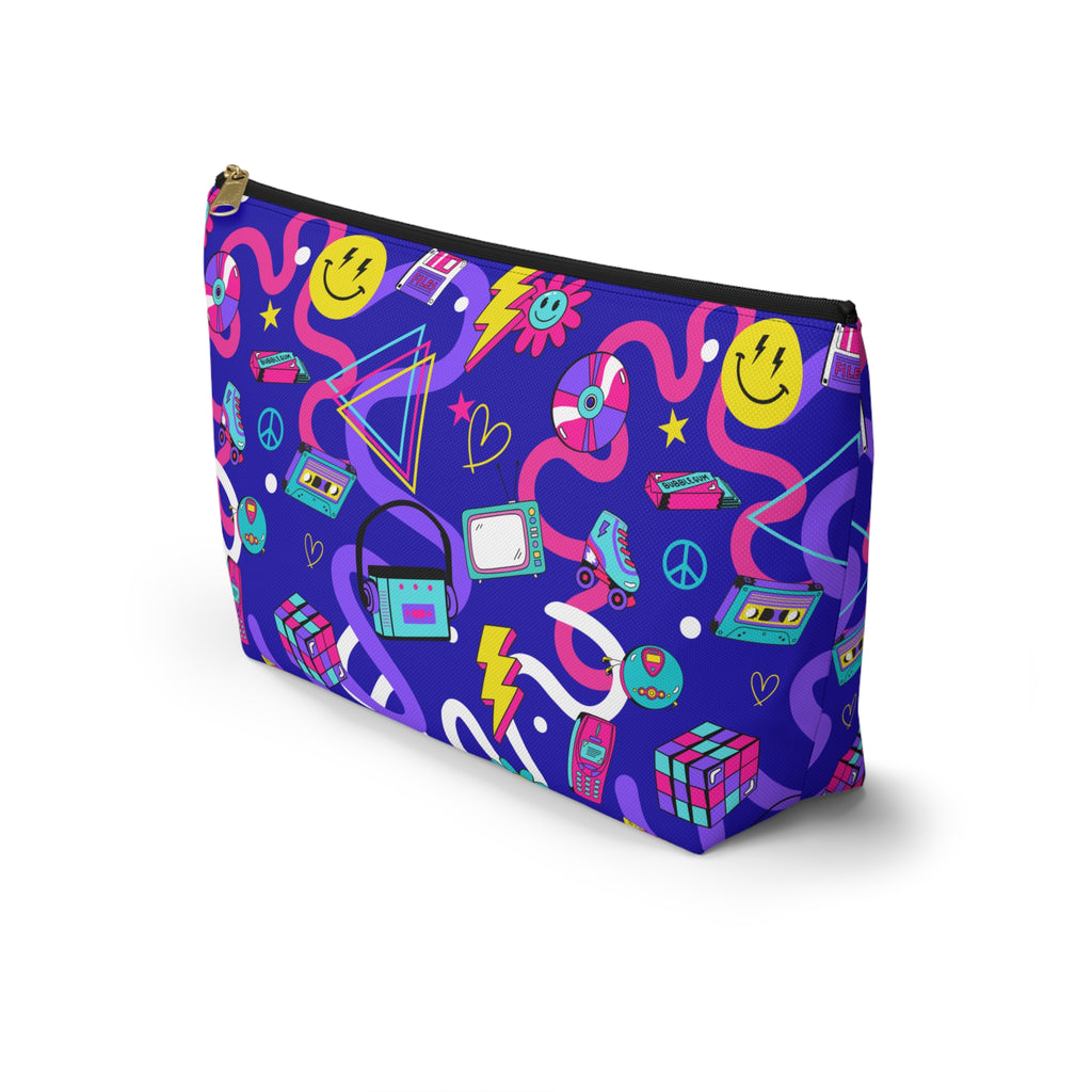 Nostalgia Squiggle Zip Through Pouch