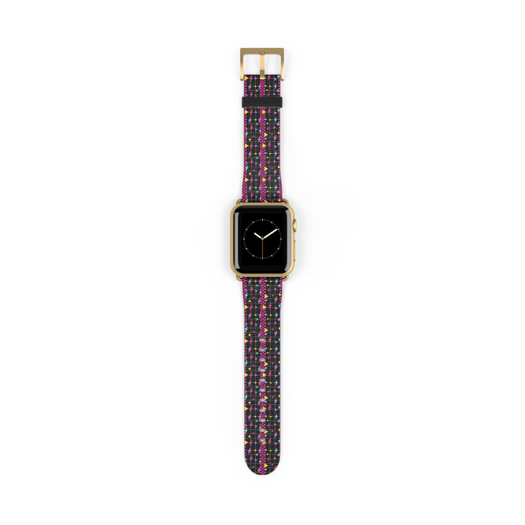 Lightning Checkerboard Apple Watch Strap