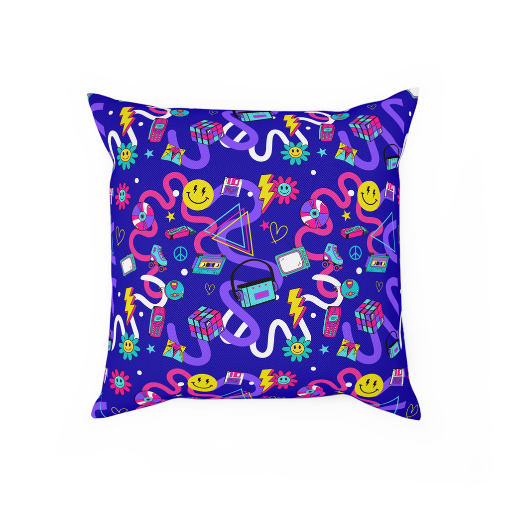 Nostalgia Squiggle Print Cushion