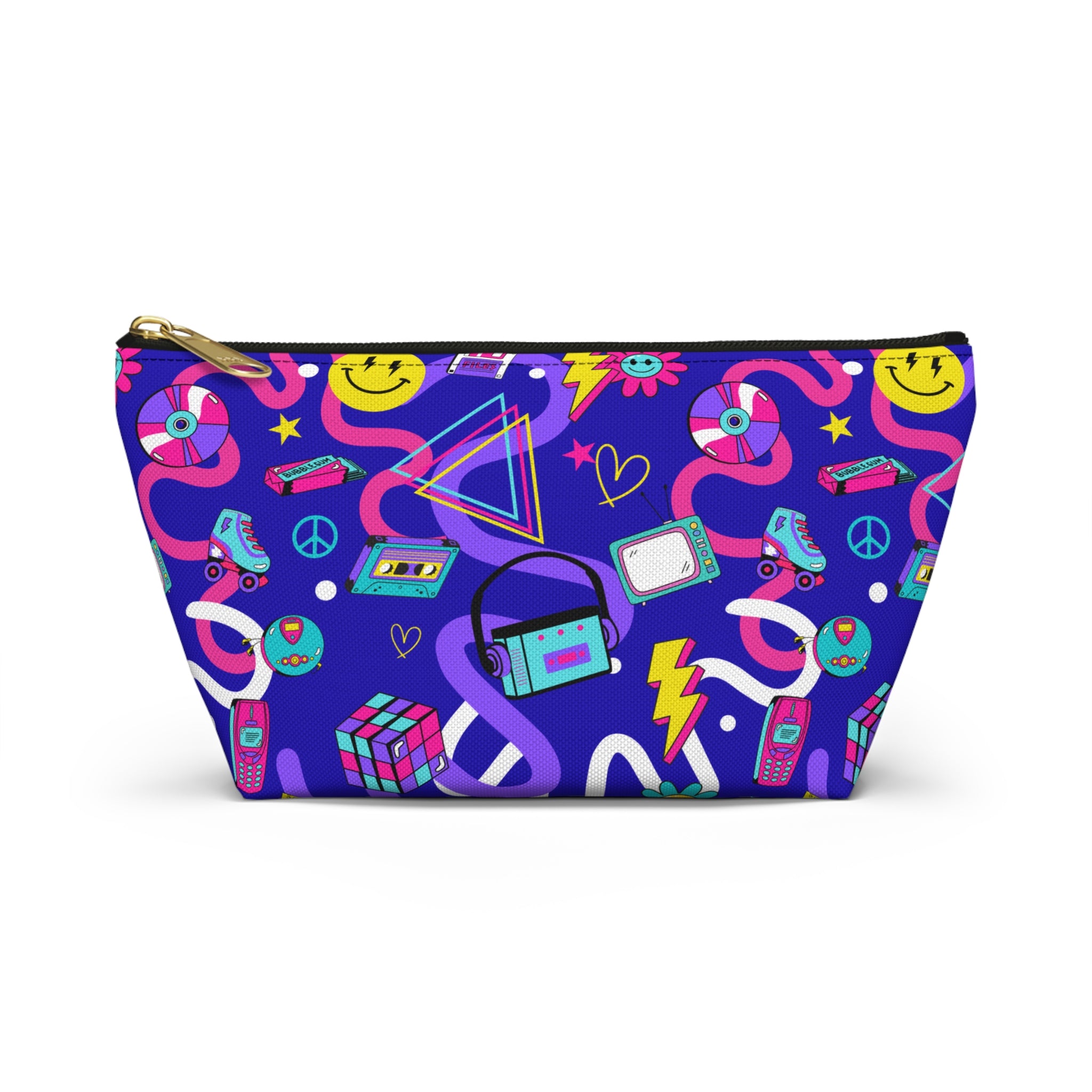 Nostalgia Squiggle Zip Through Pouch