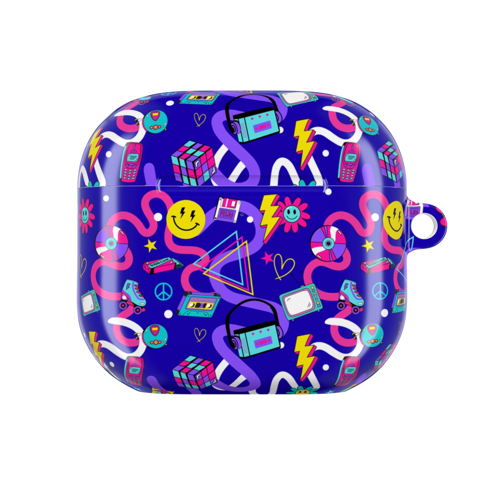 Nostalgia Squiggle Airpods Case