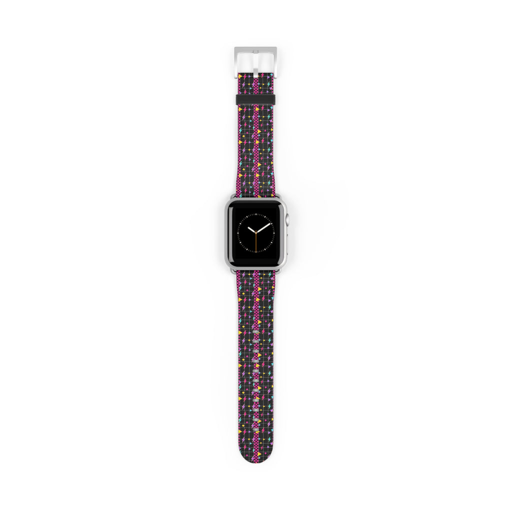 Lightning Checkerboard Apple Watch Strap