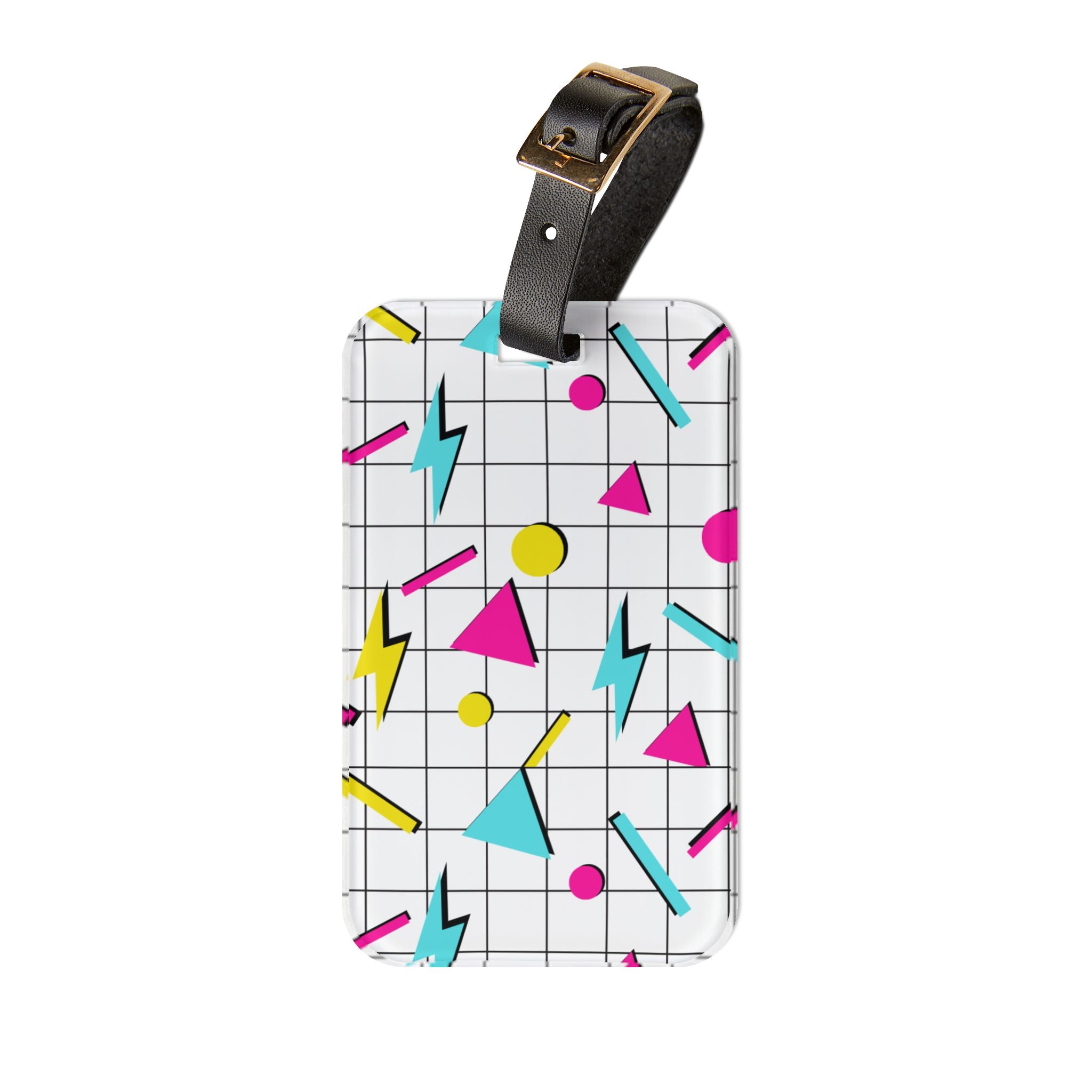 90s Lightning Luggage Tag