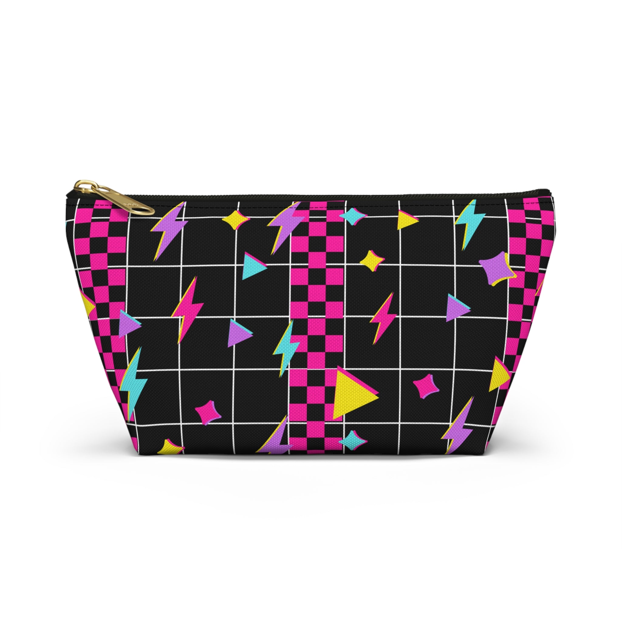 Retro Lightning Zip Pouch