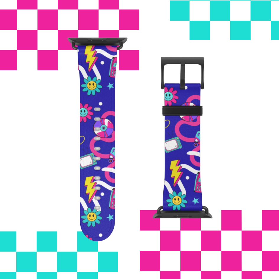 Nostalgia Squiggle Apple Watch Band