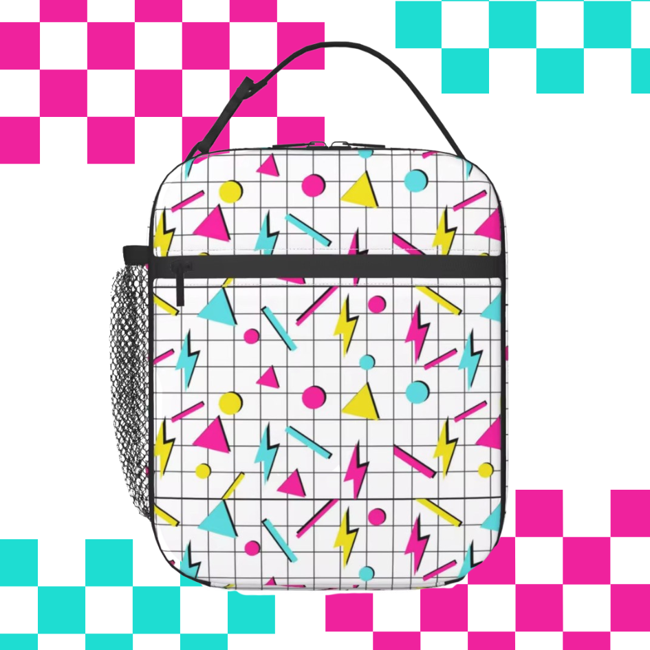 90s Lightning Lunch Bag